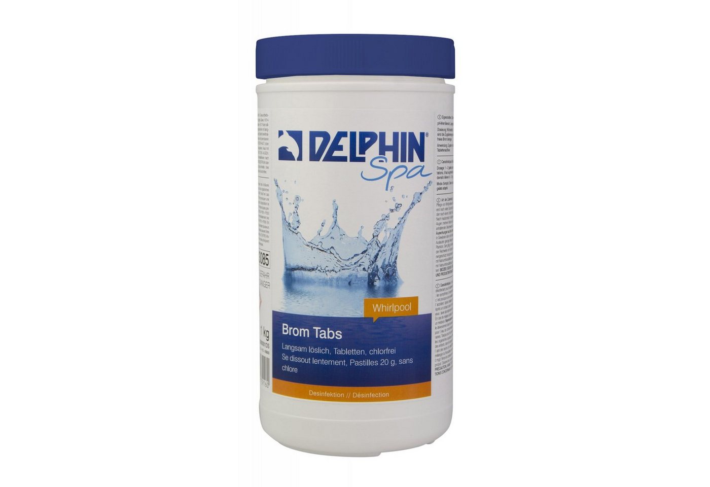 Chemoform Poolpflege Delphin Spa Brom Tabs 20 g Inhalt 1 kg chlorfrei Desinfektion für von Chemoform