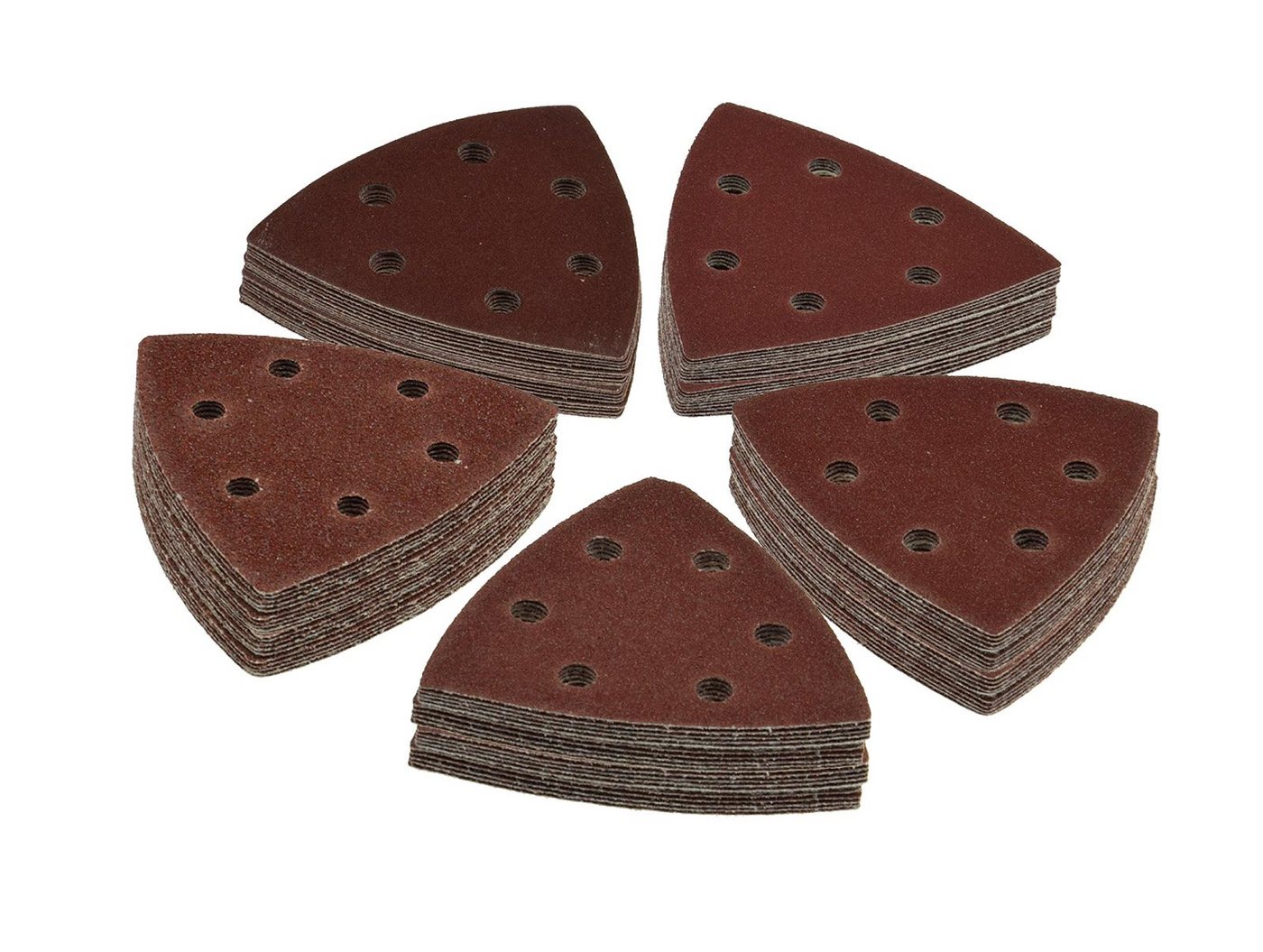 ChiliTec Schleifdreieck 100 Blatt Delta Schleifdreiecke Mix Sortiment Pro-XL, (100 St) ChiliTec Schleifdreieck 100 Blatt Delta Schleifdreiecke Mix Sortiment Pro-XL, (100 St) von ChiliTec
