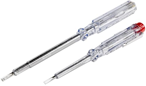 ChiliTec Spannungsprüfer für 230V, 2er Pack, 3x 140mm und 3,5 x190mm Schraubendreher mit Prüffunktion für Elektriker und Heimwerker ChiliTec Spannungsprüfer für 230V, 2er Pack, 3x 140mm und 3,5 x190mm Schraubendreher mit Prüffunktion für Elektriker und Heimwerker von ChiliTec