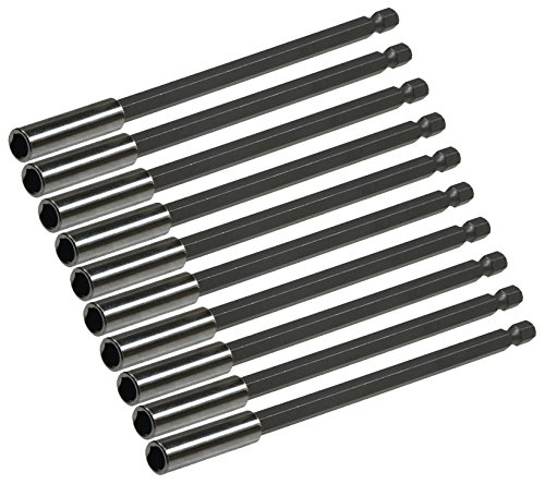 Universal Bithalter 15cm mit Magnet Bitaufnahme Adapter für 1/4" Bits/Sechskant Stark magnetisch 10 Stück Universal Bithalter 15cm mit Magnet Bitaufnahme Adapter für 1/4" Bits/Sechskant Stark magnetisch 10 Stück von ChiliTec