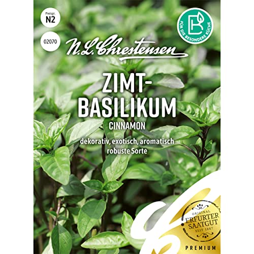 Zimt-Basilikum Cinnamon Saatgut, Kräuter-Samen Zimt-Basilikum Cinnamon Saatgut, Kräuter-Samen von Chrestensen