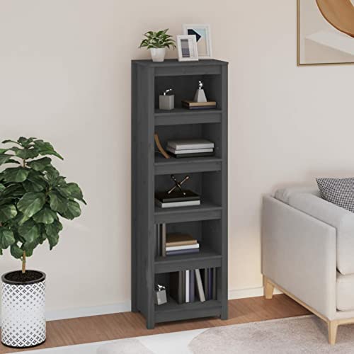 Chusui Bücherregal, Regal Kinderzimmer, Bookshelf, Bücher Regal, Mehrzweckregal, Bookcase, Leiterregal, Standregal, Allzweckschrank, Grau 50x35x154 cm Massivholz Kiefer Chusui Bücherregal, Regal Kinderzimmer, Bookshelf, Bücher Regal, Mehrzweckregal, Bookcase, Leiterregal, Standregal, Allzweckschrank, Grau 50x35x154 cm Massivholz Kiefer von Chusui