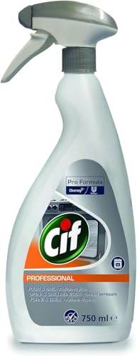 Cif Professional Ofen- und Grillreiniger, fettlösend für Ofen, Grill und Konvektomaten, parfümfrei - Hochwirksamer Reiniger für Gastronomie und Küche, professionelle Formulierung, 750ml Cif Professional Ofen- und Grillreiniger, fettlösend für Ofen, Grill und Konvektomaten, parfümfrei - Hochwirksamer Reiniger für Gastronomie und Küche, professionelle Formulierung, 750ml von Cif Professional