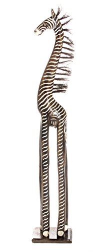 Ciffre 30cm Zebra Holzzebra Holz Zebra Afrika Style ZD von Ciffre