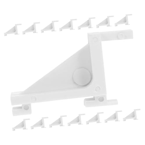Ciieeo 15 Stück Teiliges Kunststoff Regalclips für Kühlschrank und Gefrierschrank Wiederverwendbare Kompakte Halterungen zur Sicheren Ablage von Einlegeböden Einfache Montage Passend für Ciieeo 15 Stück Teiliges Kunststoff Regalclips für Kühlschrank und Gefrierschrank Wiederverwendbare Kompakte Halterungen zur Sicheren Ablage von Einlegeböden Einfache Montage Passend für von Ciieeo