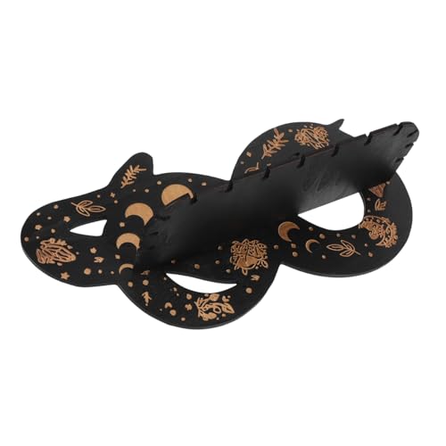 Ciieeo Holzregal Kristallregalanzeige Schlangenmondregal Regalhalter aus Steinen Mondförmiges Kristallregal Schlangenmond Wandregal Dekorative Lagerregal Gothic Wandregal hölzern Schwarz Ciieeo Holzregal Kristallregalanzeige Schlangenmondregal Regalhalter aus Steinen Mondförmiges Kristallregal Schlangenmond Wandregal Dekorative Lagerregal Gothic Wandregal hölzern Schwarz von Ciieeo