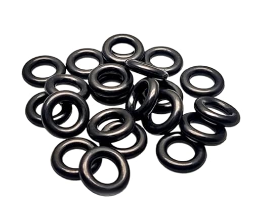 EPDM O-Ring Dichtung, 3 mm Drahtdurchmesser, 44 mm ID, 50 mm AD, Rund Dichtungsring, 10 Stück EPDM O-Ring Dichtung, 3 mm Drahtdurchmesser, 44 mm ID, 50 mm AD, Rund Dichtungsring, 10 Stück von Cijinon