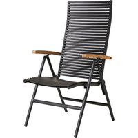 Cinas Gartenstuhl »Mood Position«, BxH: 60 x 111 cm, Aluminium - schwarz Cinas Gartenstuhl »Mood Position«, BxH: 60 x 111 cm, Aluminium - schwarz von Cinas