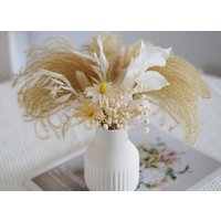 Pampas Gras Arrangement, Getrocknete Blume, Pampas Bouquet, Getrockneter Blumenstrauß, Home Dekoration, Natur Wirklich Verbringen, Ornamente von JingBloom