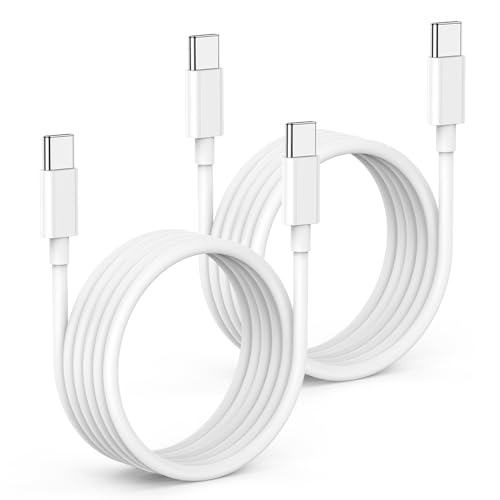 USB C Kabel 1M, 2Pack 60W USB C auf USB C Ladekabel Schnellladekabel für Apple iPhone 15/15 Pro/15 ProMax/15 Plus,MacBook Pro Air, iPad Pro/Air, Huawei von Cionum