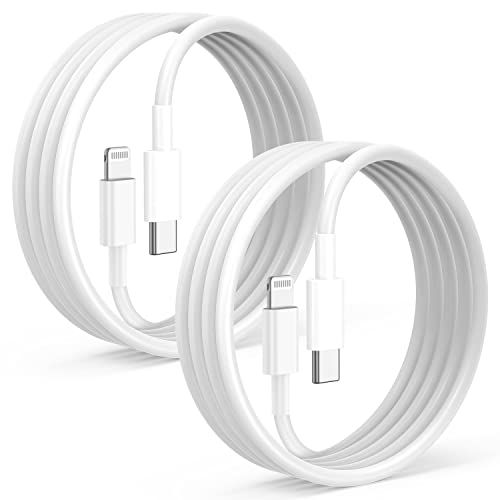 USBC-zu-Lightning-Kabel für Apple iPhone 14/13/12 Schnellladekabel [Apple MFi-zertifiziert], 2 PACK-2M USB Typ C auf Lightning-Kabel für Apple iPhone14 13 12 Pro Max von Citelect
