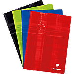 Clairefontaine A4 Fallgebunden Farbig sortiert Laminiert Pappe Cover Notizbuch Kariert 5 mm 40 Blatt von Clairefontaine