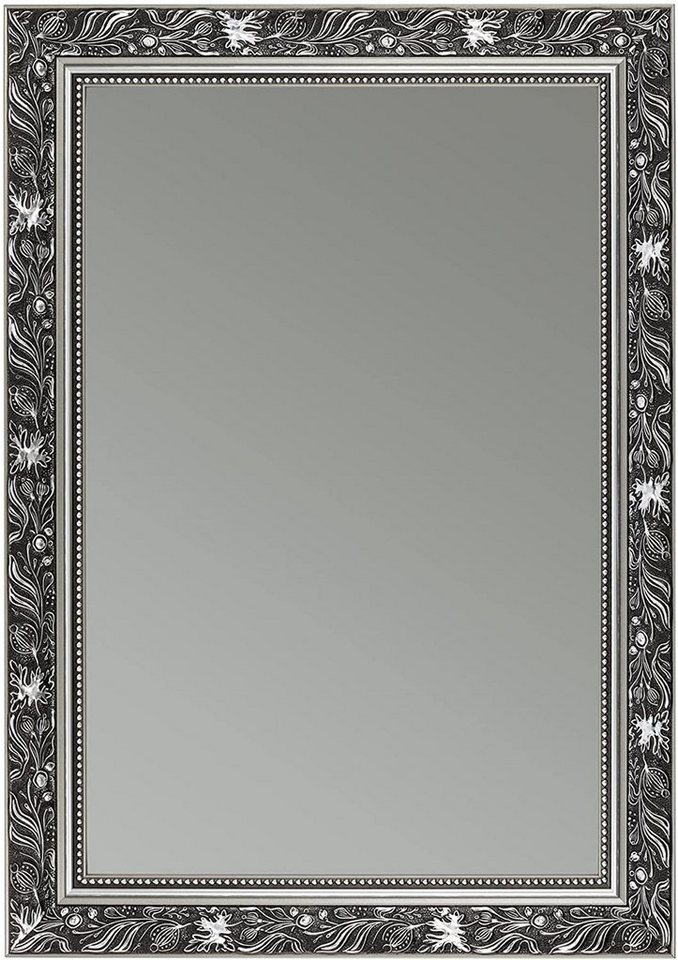 Clamaro Spiegel, Spiegel Ludwig Schwarz Grau Silber von Clamaro