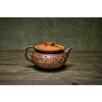 Ton Teekanne Handgemachte Keramik Home Decor Einzigartiges Geschenk Wasserkocher Für Teezeremonie Tee von ClayProductsShop