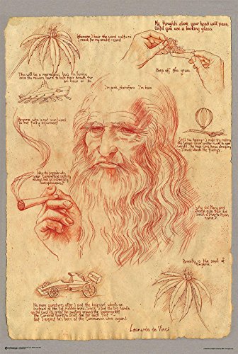 Close Up Leonardo Smoking Pot Poster (61cm x 91,5cm) von Close Up