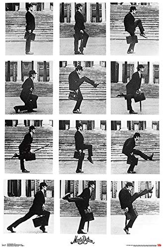 Close Up Monty Python Silly Walks Poster (55,5cm x 86,5cm) + Ãœ-Poster von Close Up