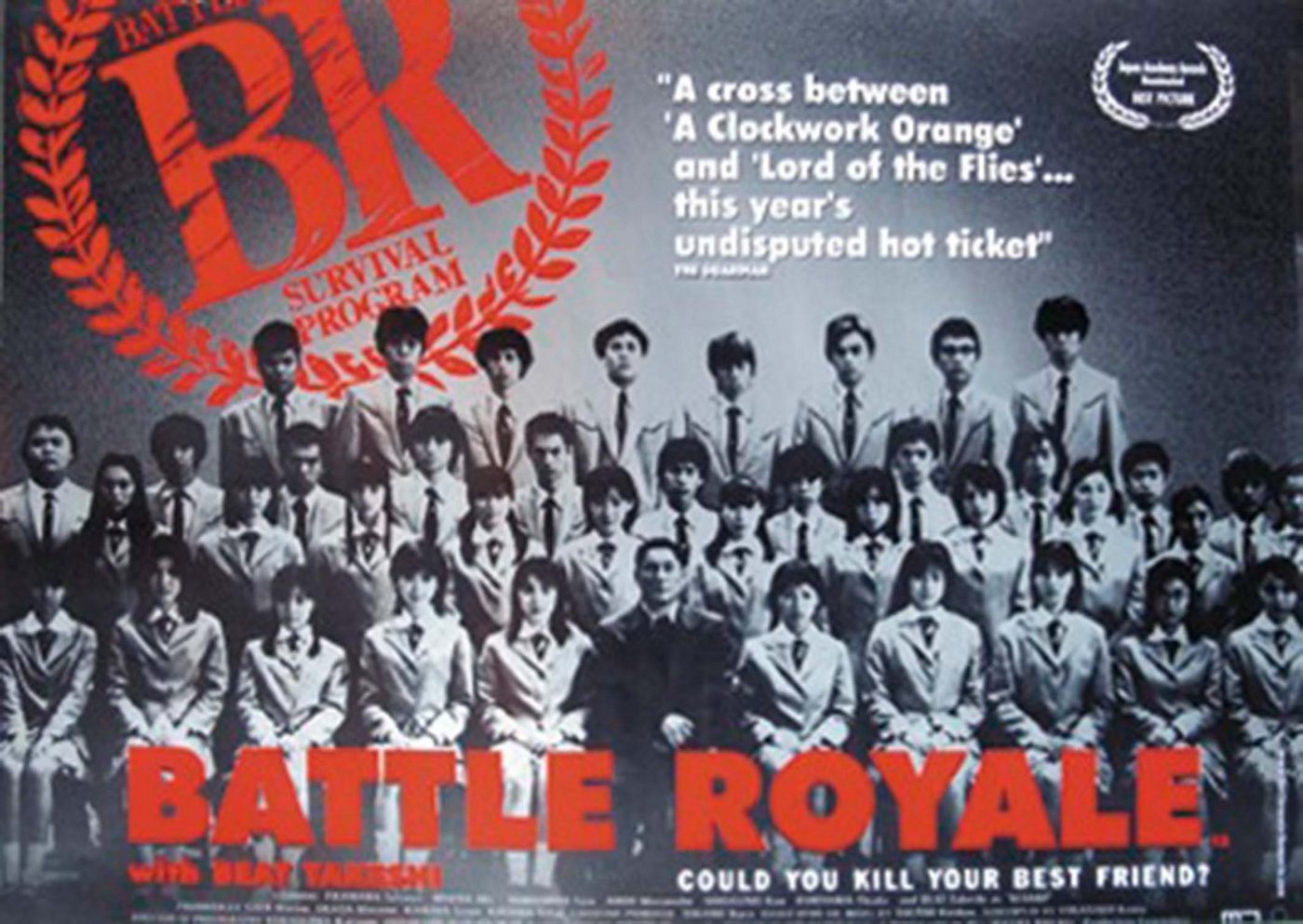 Close Up Poster Battle Royale Poster 101,5 x 68,5 cm von Close Up