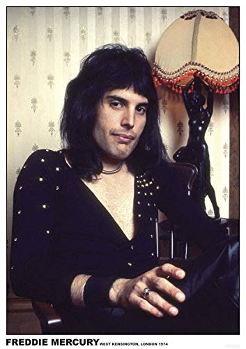 Close Up Queen Poster Freddie Mercury West Kensington, London 1974 von Close Up