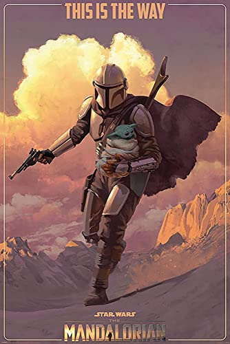Close Up The Mandalorian Poster This is The Way (61cm x 91,5cm) von Close Up