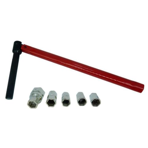 Clyictz Steckschlüssel-Set, Wasserhahnschlüssel-Set, 8–13 mm, Klempner, manuelles Werkzeug, Wasserhahn-Wartungsset von Clyictz