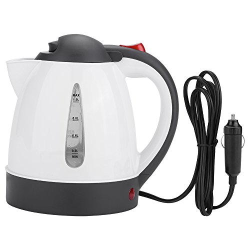 1000 ml Reisewasserkocher Auto Wasserkocher 24V Elektrischer Kaffeekanne Teekanne Heißwasserkessel Teekocher von Cocoarm