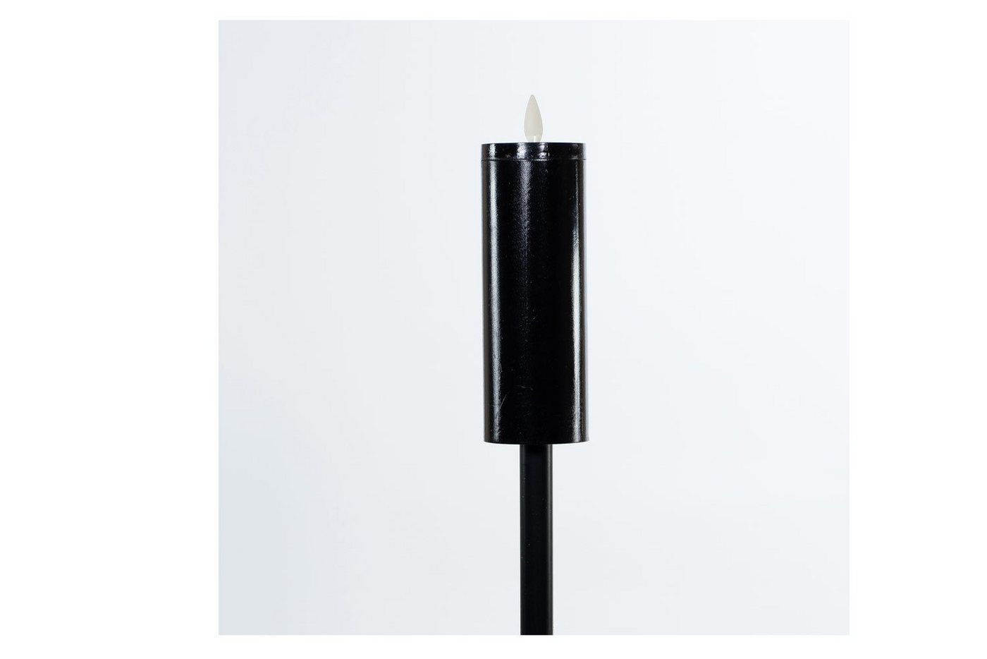 Coen Bakker LED Gartenfackel, LED, warmweiß, Solar schwarz bewegliche Flamme 5x83cm Sensor von Coen Bakker