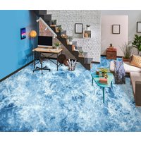 3D Cold Blue Art Jj4256Ff Boden Tapete Wandbilder Selbstklebende Abnehmbare Bad Wasserdichtboden Teppich Matte Print Epoxy Küche von ColofulHomeDecors