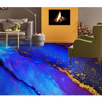 3D Dunkel Blau Fantasy Jj5309Ff Boden Tapete Wandbilder Selbstklebende Abnehmbare Bad Wasserdichtboden Teppich Matte Print Epoxy Küche von ColofulHomeDecors