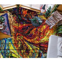 3D Erweiterte Farbe Umriss Jj4960Ff Boden Tapete Wandbilder Selbstklebende Abnehmbare Bad Wasserdichtboden Teppich Matte Print Epoxy Küche von ColofulHomeDecors