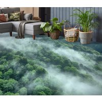 3D Foggy Green Forest Jj7844Ff Boden Tapete Wandbilder Selbstklebende Abnehmbare Bad Wasserdichtboden Teppich Matte Print Epoxy Küche von ColofulHomeDecors