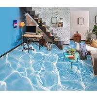 3D Hellblau Romantik Jj4659Ff Boden Tapete Wandbilder Selbstklebende Abnehmbare Bad Wasserdichtboden Teppich Matte Print Epoxy Küche von ColofulHomeDecors