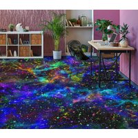 3D Rich Cosmic Colors Jj3044Ff Boden Tapete Wandbilder Selbstklebende Abnehmbare Bad Wasserdichtboden Teppich Matte Print Epoxy Küche von ColofulHomeDecors