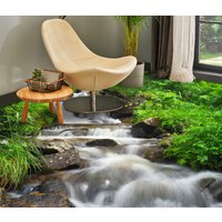 3D Sommer Grüne Pflanzen Jj8028Ff Boden Tapete Wandbilder Selbstklebende Abnehmbare Bad Wasserdichtboden Teppich Matte Print Epoxy Küche von ColofulHomeDecors