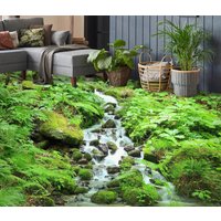 3D Üppigsommergrün Jj7559Ff Boden Tapete Murals Selbstklebende Abnehmbare Bad Wasserdichtboden Teppich Matte Print Epoxy Küche von ColofulHomeDecors