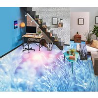 3D Verträumte Blaue Gras Jj7412Ff Boden Tapete Wandbilder Selbstklebende Abnehmbare Bad Wasserdichtboden Teppich Matte Print Epoxy Küche von ColofulHomeDecors