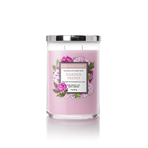 Colonial Candle Duftkerze im Glas (Garden Peony) von Colonial Candle