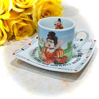 Paul Cardew Alice Im Wunderland Tasse Und Untertasse Vintage Ausgezeichnete 150-Jährige Jubiläums-Sonderausgabe | 0469 von ColonialHouseFinery