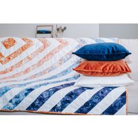 Diamant Ombre Handmade Quilt Und Kissen Bundle von ColourMeCosyDecor