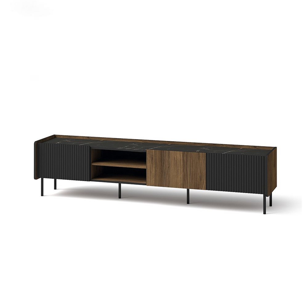 Compleo TV-Schrank COMO, dreitürig, RTV-Kabinett für großes Wohnzimmer, Breite: 200 cm Modern TV-schrank von Compleo