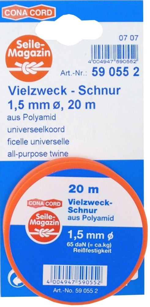 Conacord Vielzweckschnur Ø 1,5 mm x 20 m von Conacord