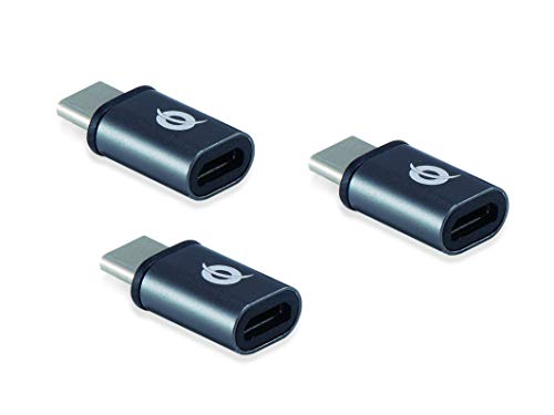 Conceptronic DONN05G OTG-Adapter für USB-C zu Micro-USB 3er Pack von Conceptronic