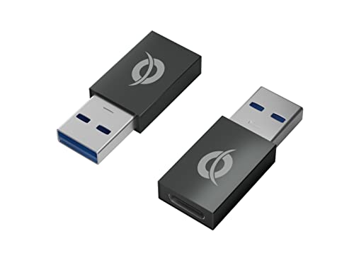 Conceptronic DONN10G Adapter USB3.0/USB-C/ 2er-Pack schwarz von Conceptronic
