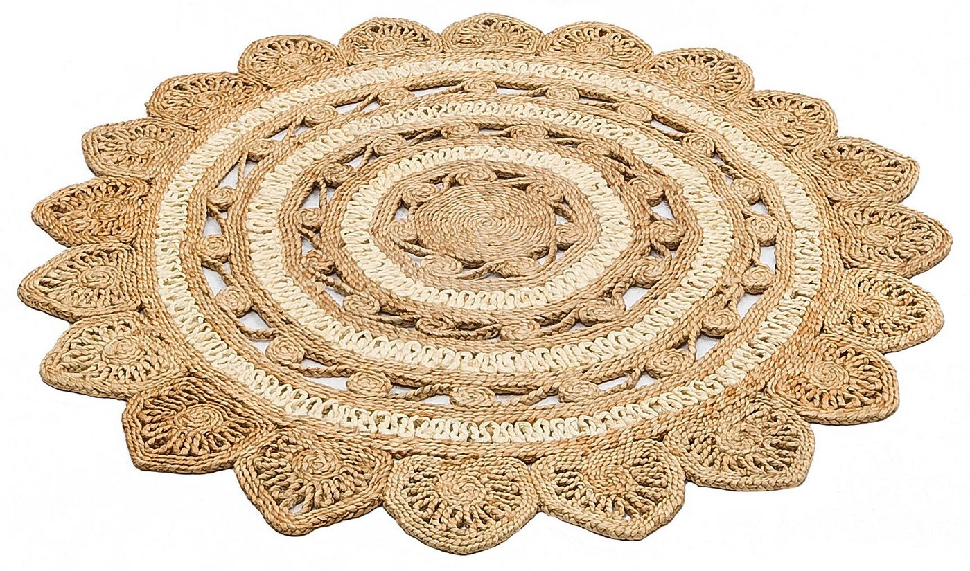 Teppich Ca 105 EKH, Bunt, 100% Jute, Conceptum Hypnose von Conceptum Hypnose