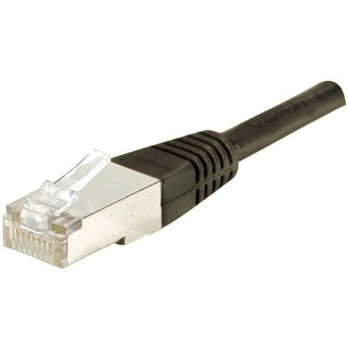 CONNECT 0,30 m Kupfer/Aluminium RJ45 Cat. 5e F/UTP Patch Cord – Schwarz von Connect