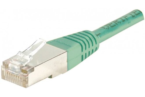 CONNECT 0,50 m Kupfer/Aluminium RJ45 Cat. 6 F/UTP Patch Kordel – Grün von CONNECT