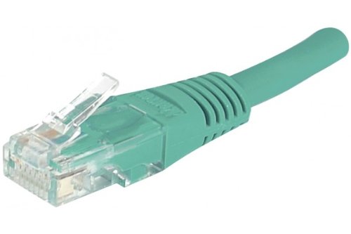 CONNECT 0,50 m Kupfer/Aluminium RJ45 Cat. 6 U/UTP Patch Kordel – Grün von Connect