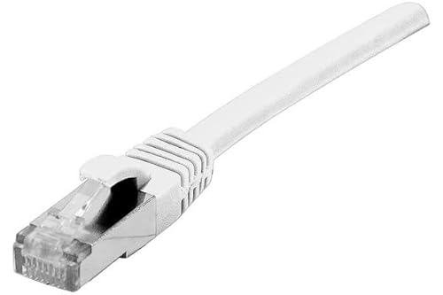 CONNECT 15 m Full Copper RJ45 Cat. 6 a S/FTP LSZH, snagless, Patch Cord – weiß von CONNECT