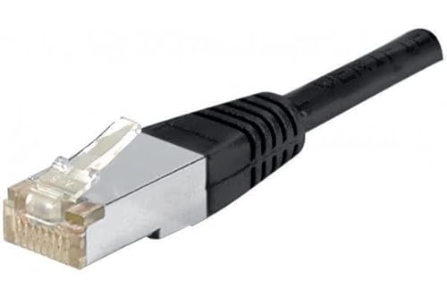 CONNECT 5 m Kupfer RJ45 Cat. 6 a F/UTP Patch Cord – Schwarz von CONNECT