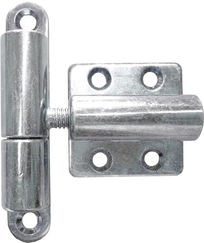 Connex Aushebescharnier - 83 x 15 x 40 mm - verstellbar - verzinkt / Türscharnier / Türband / Flexibles Scharnier / Beschlag / Torbandbeschlag / DYB2006261 von Connex