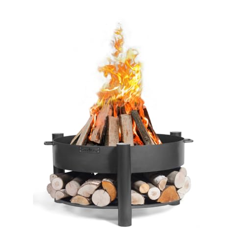 CookKing - Feuerschale Montana Ø 80 cm - Stahl - Feuerschale - Feuerstelle - 80 cm - Schwarz von Cook King